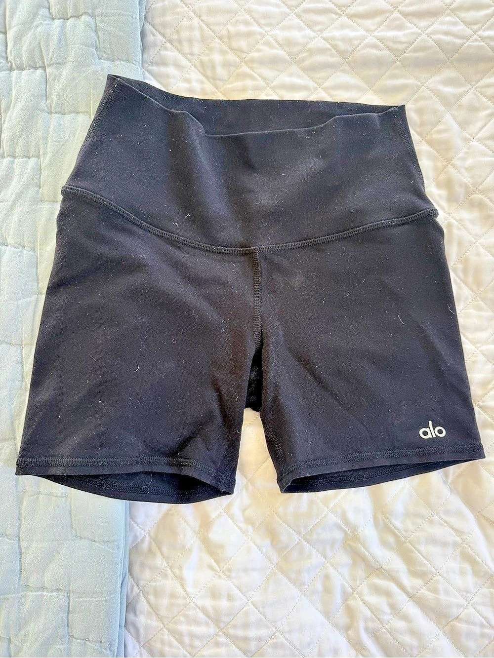 Alo Women's Athletic Shorts in Black
